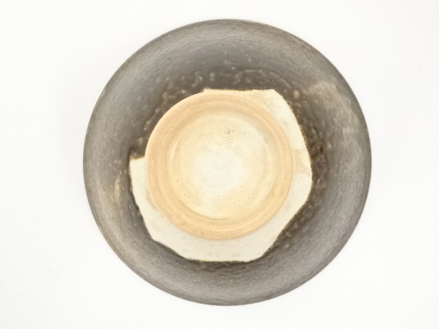 韓国 柳昌坤 高麗三島茶碗 韓国瑞昌陶芸研究所 瑞昌窯 白土象嵌